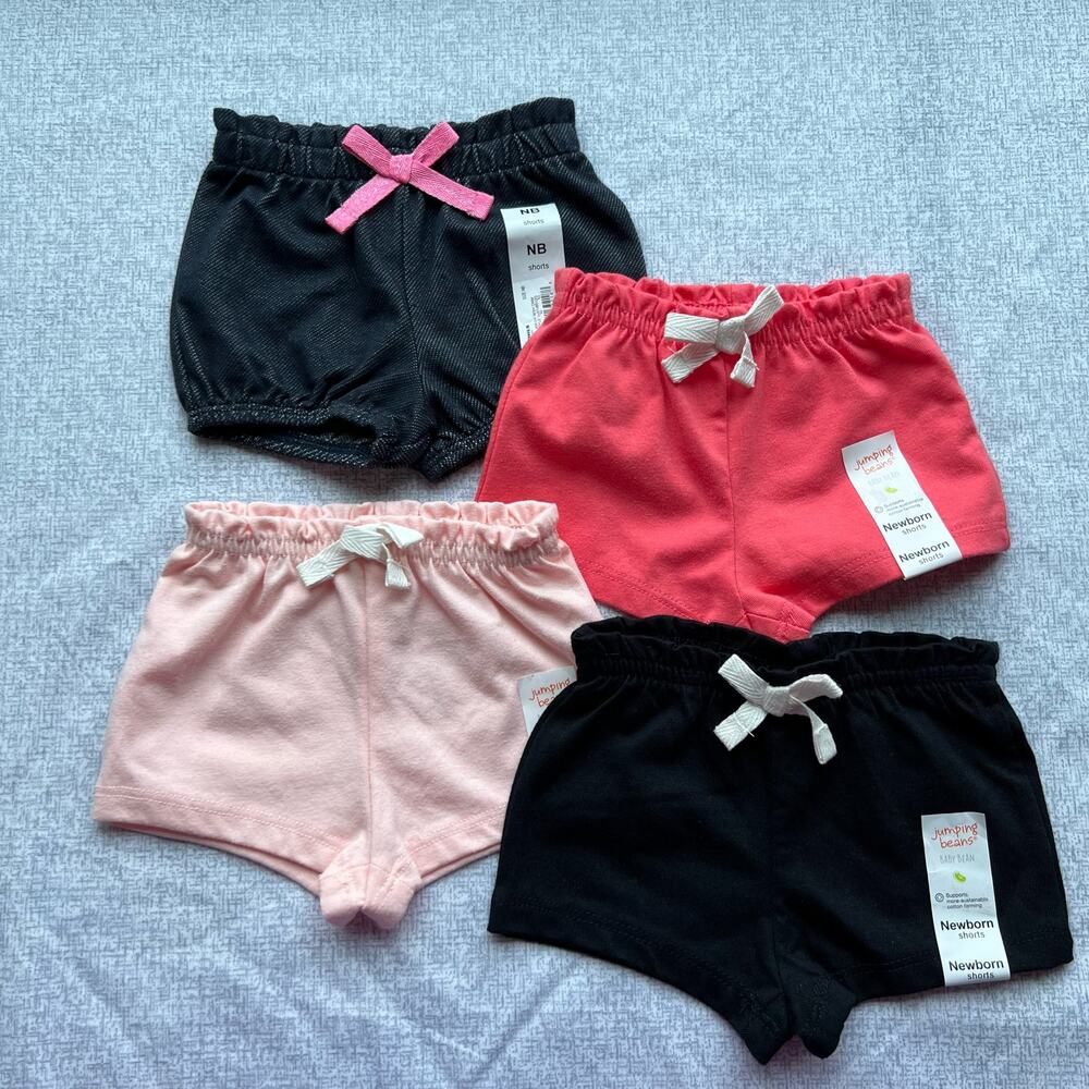NEW Baby Girl Shorts Size Newborn